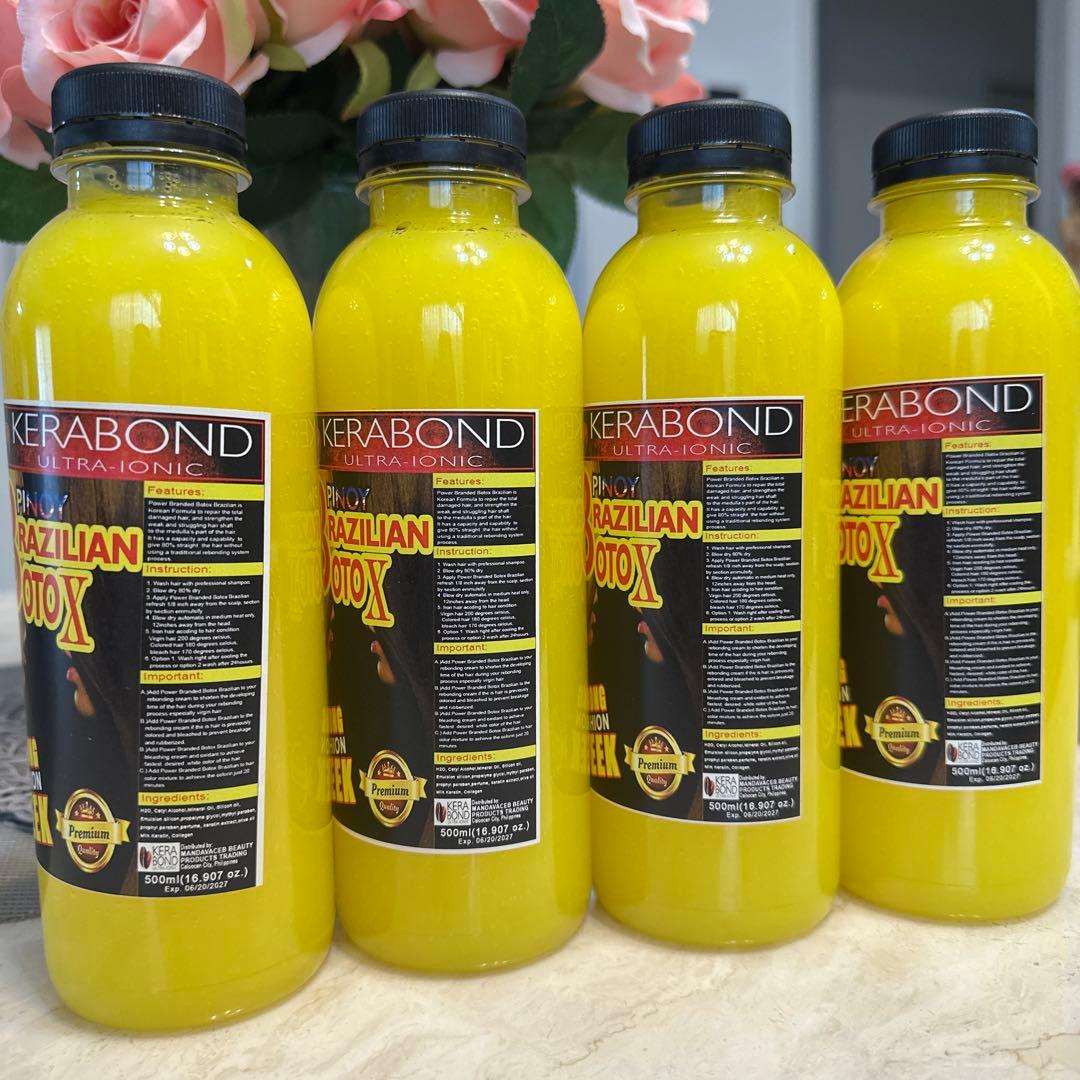 スタイリング剤 KERABOND Pinoy Brazilian BotoX500ml 4set