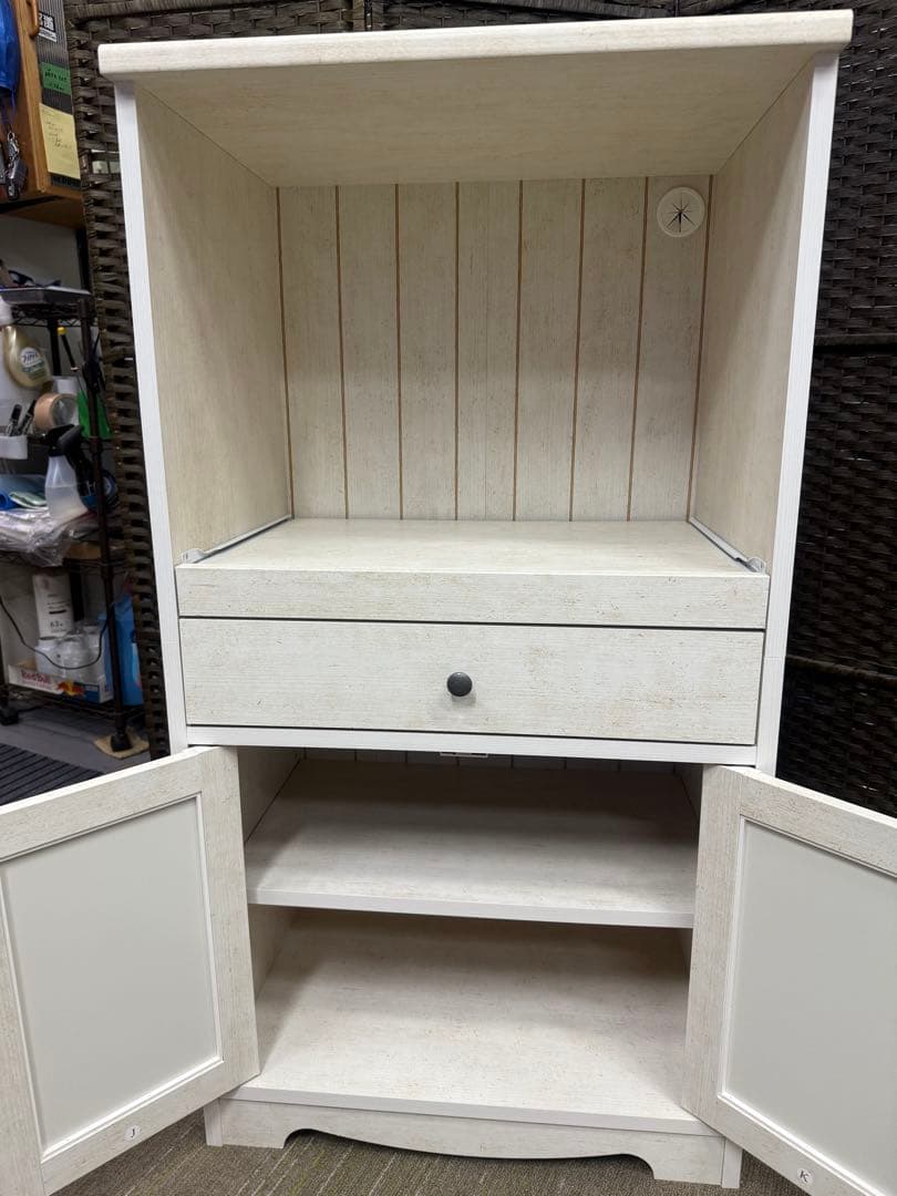 【超美品】ニトリ レンジ台 (リズバレー SLM1160SDH )