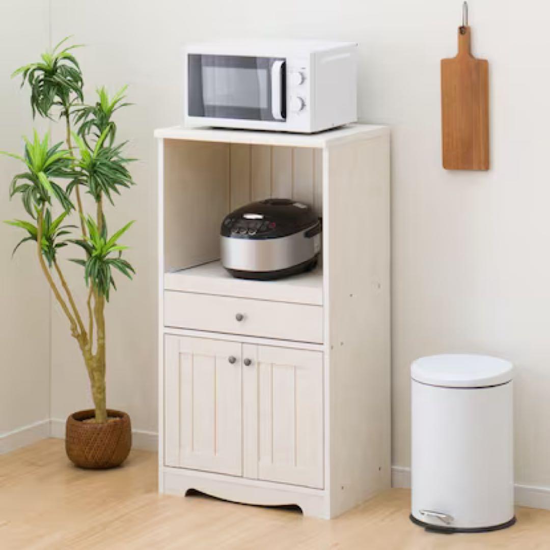 【超美品】ニトリ レンジ台 (リズバレー SLM1160SDH )