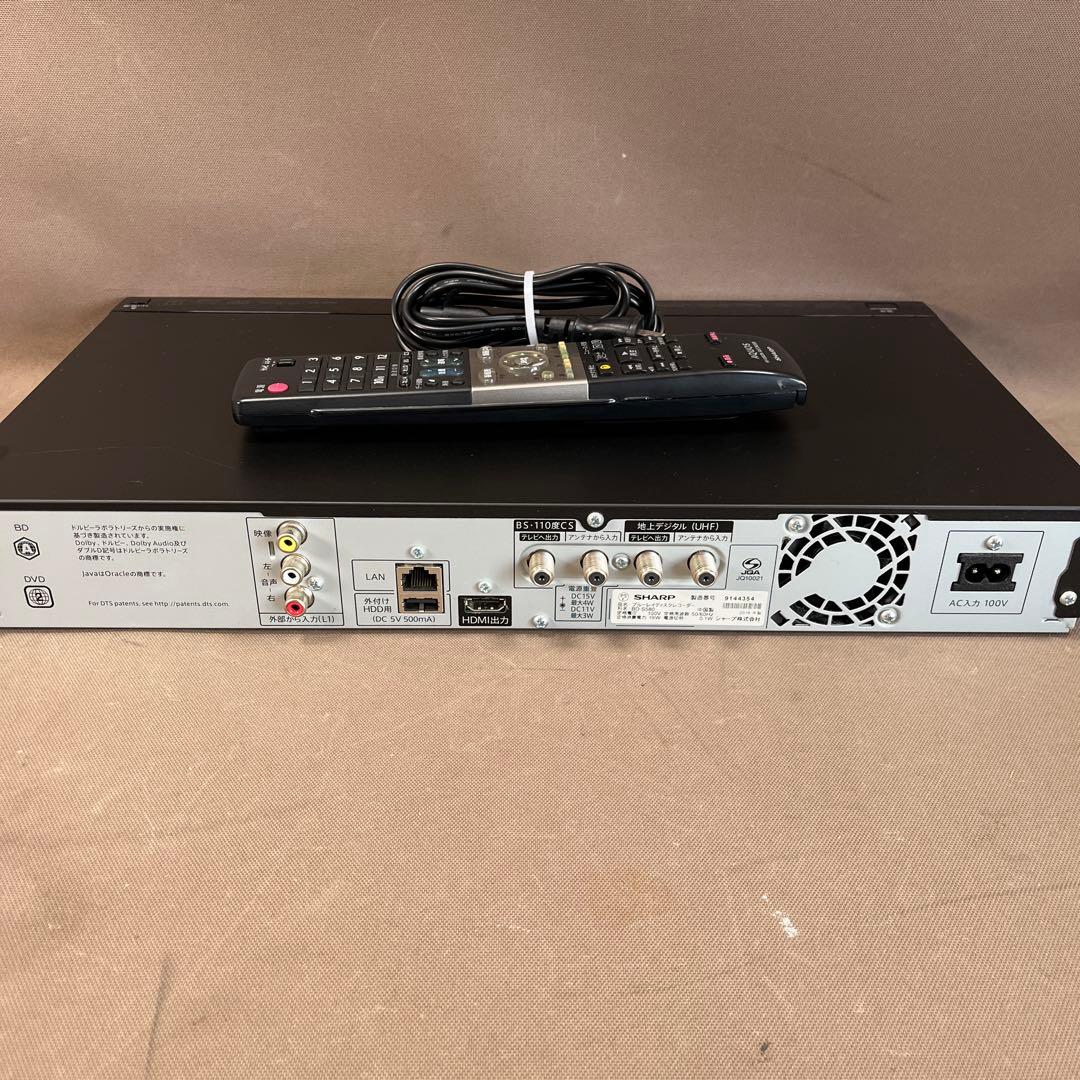 SHARP BD-S580 Blu-rayレコーダー HDD500GB