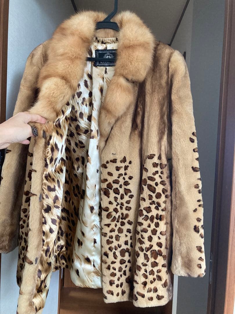 d*9様 Saga Mink サガミンクファーコート/ウール