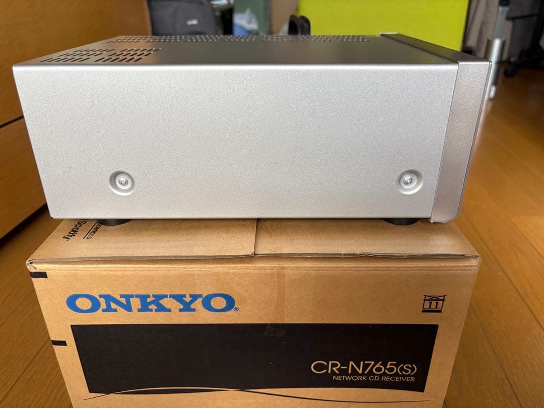 【美品】ONKYO CR-N765(S) ネットワークCDレシーバー