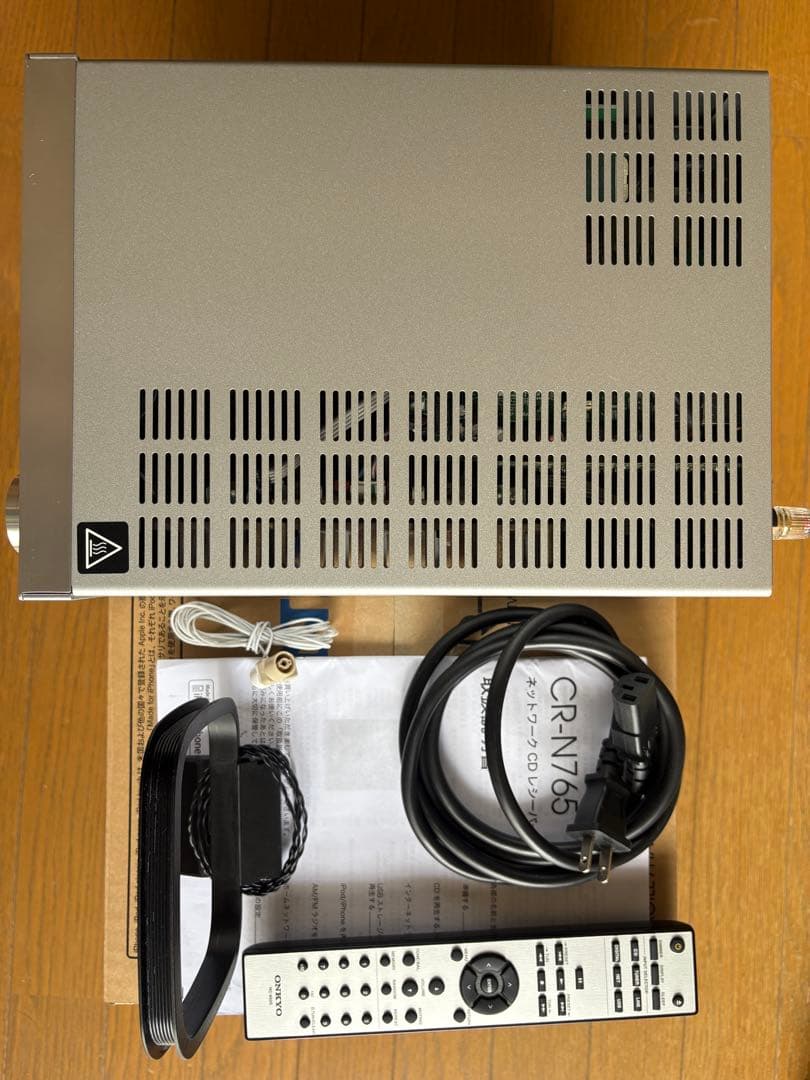 【美品】ONKYO CR-N765(S) ネットワークCDレシーバー