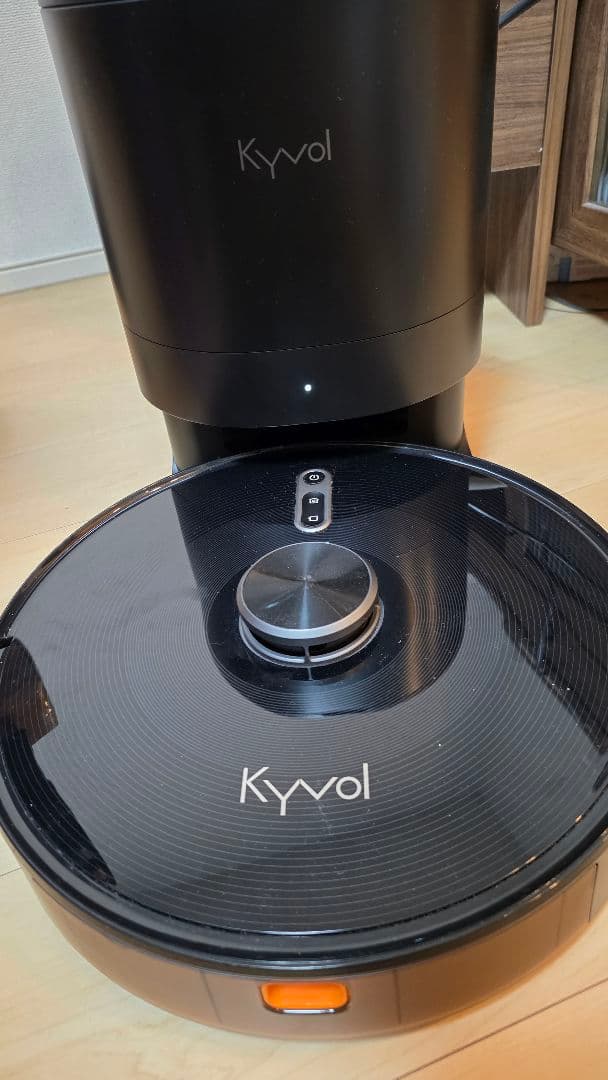 【美品】Kyvol S31 ロボット掃除機 本体　吸引 水拭き両用　自動ゴミ収集