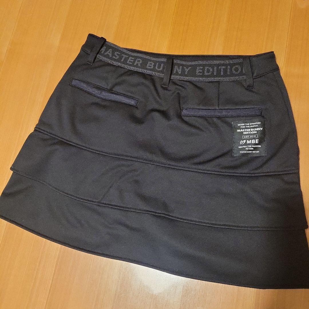 美シルエット✨可愛い希少モデル❤MASTER BUNNY 裏起毛フリルスカート☆