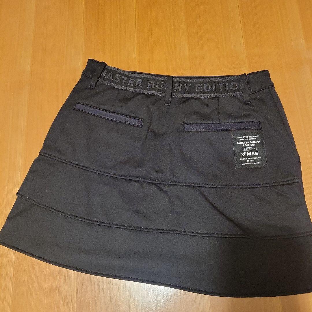 美シルエット✨可愛い希少モデル❤MASTER BUNNY 裏起毛フリルスカート☆