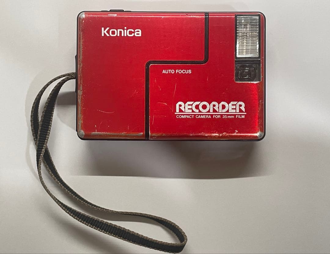コニカ Konica RECORDER コンパクトフィルムカメラ　ジャンク