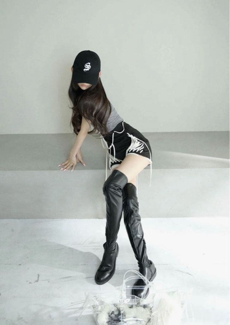 theredthread S lace up shorts Mサイズ