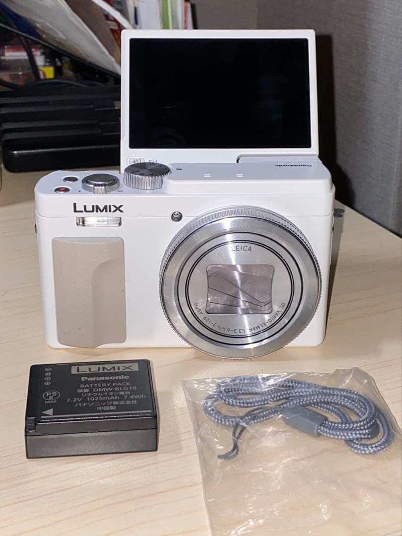 【美品】Panasonic パナソニック 白LUMIX DC-TZ95D