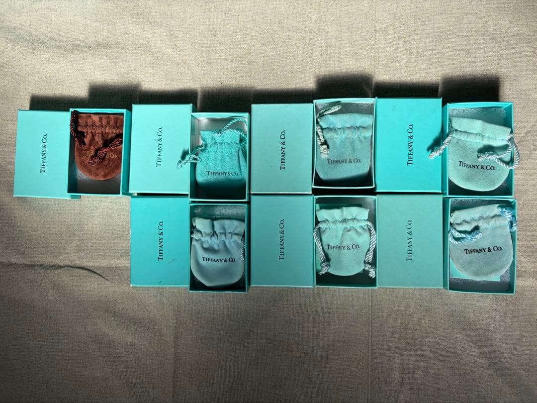 ティファニー　Tiffany 空箱　巾着　29個まとめ