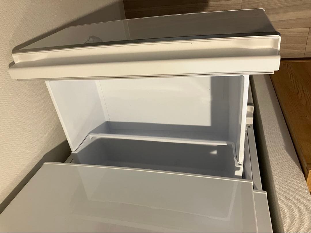 三菱ノンフロン冷凍冷蔵庫　MR-CX-33G-W美品！