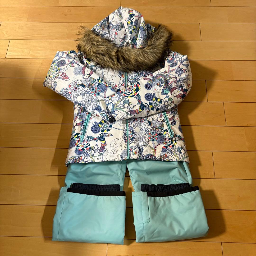 ROXY ウェア & BILLABONGパンツ 130上下セット