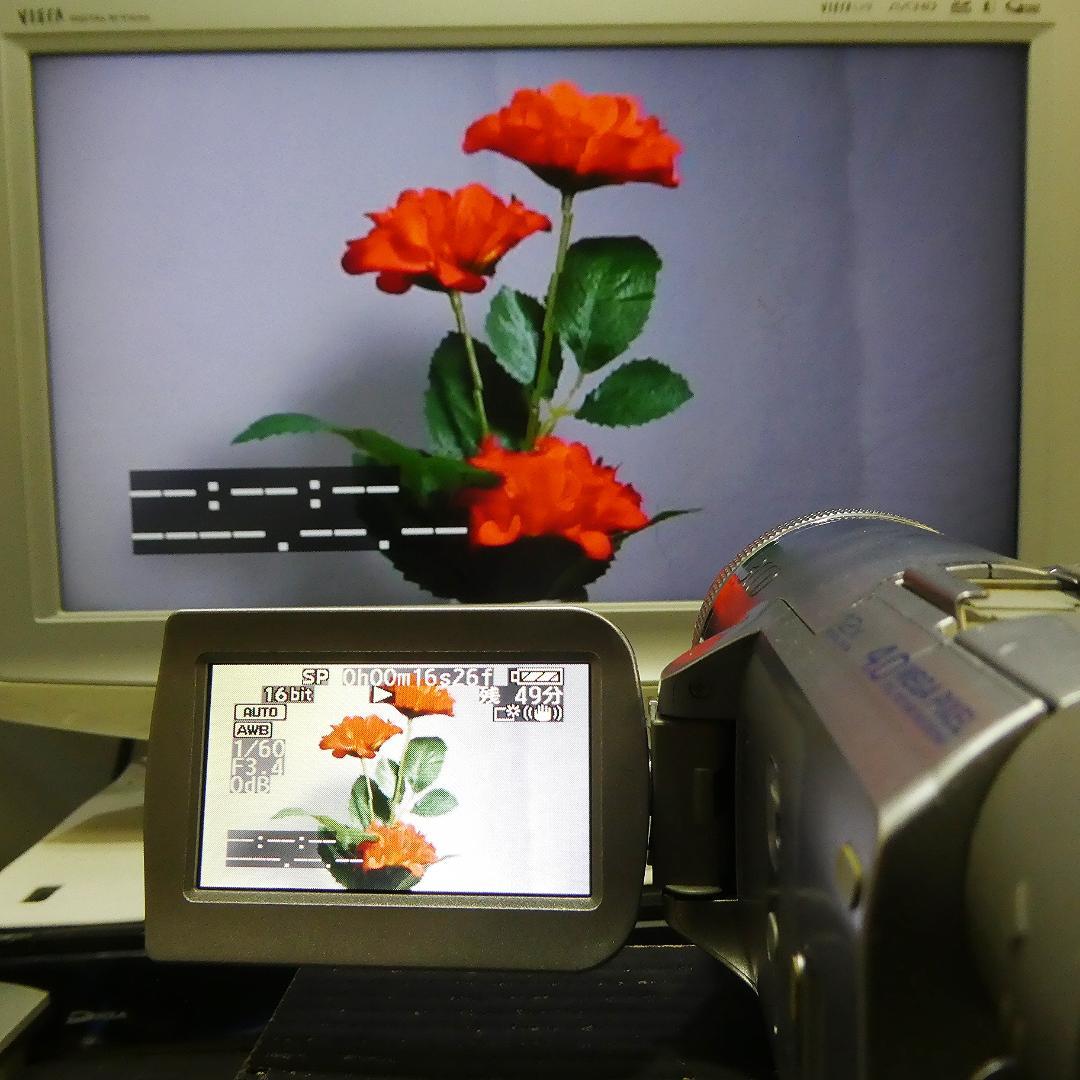 動作良好 パナソニック NV-GS500 MiniDVビデオDVDダビングに最適