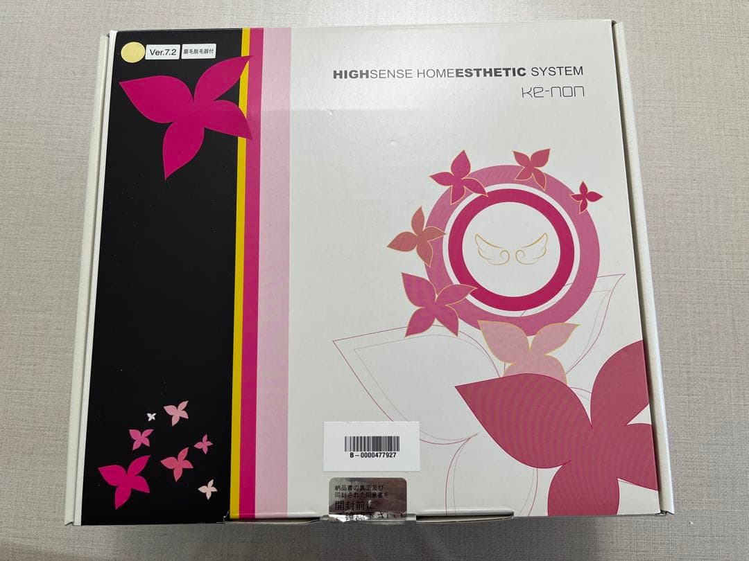 ケノン 脱毛器 ver.7.2 ☆カートリッジ4個付