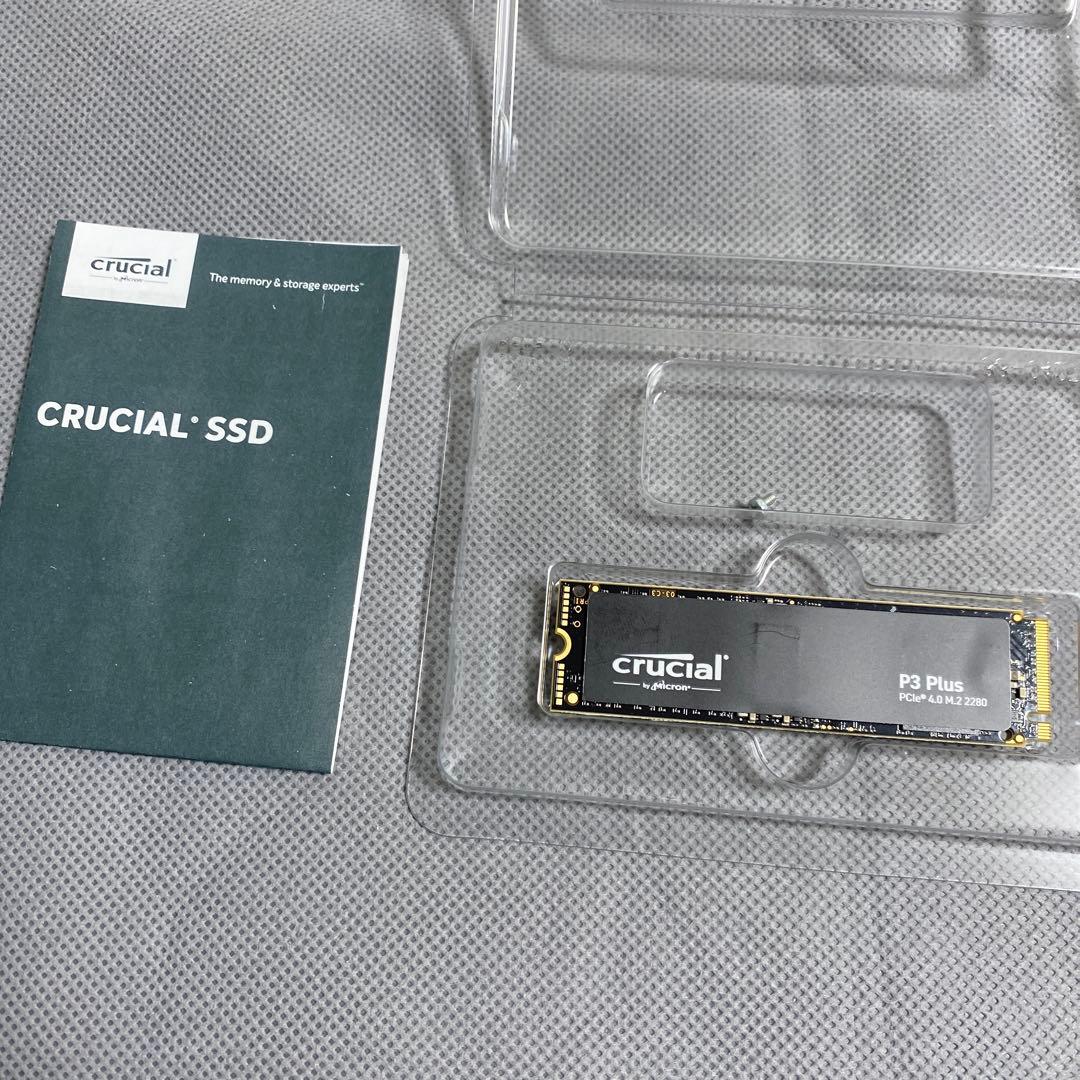 内蔵型SSD crucial P3 Plus 1TB