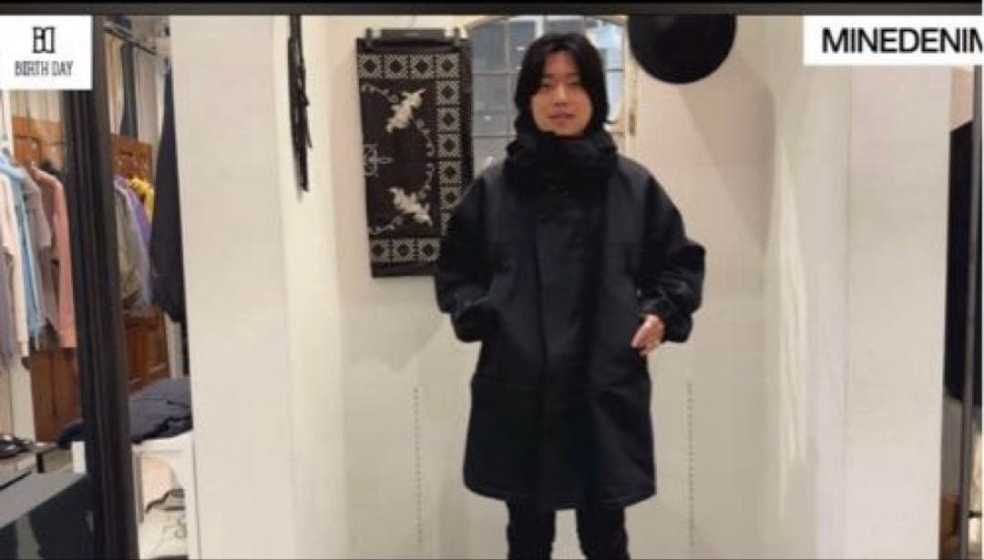 マインデニムSt.Twist Denim Big military CTコート