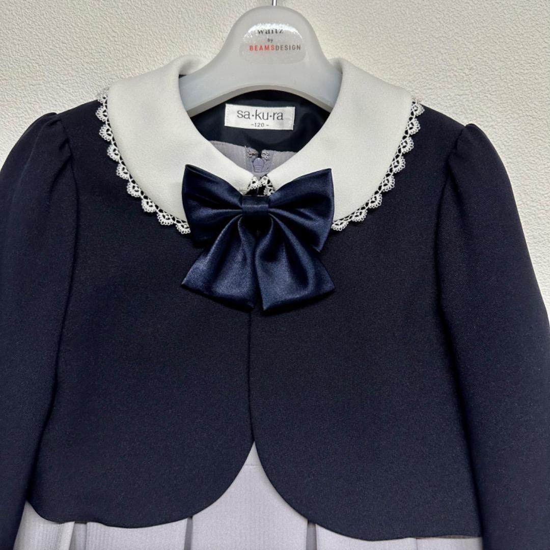 新品　サクラ　女の子　卒園入学式　フォーマルアンサンブル　120B 【匿名配送】