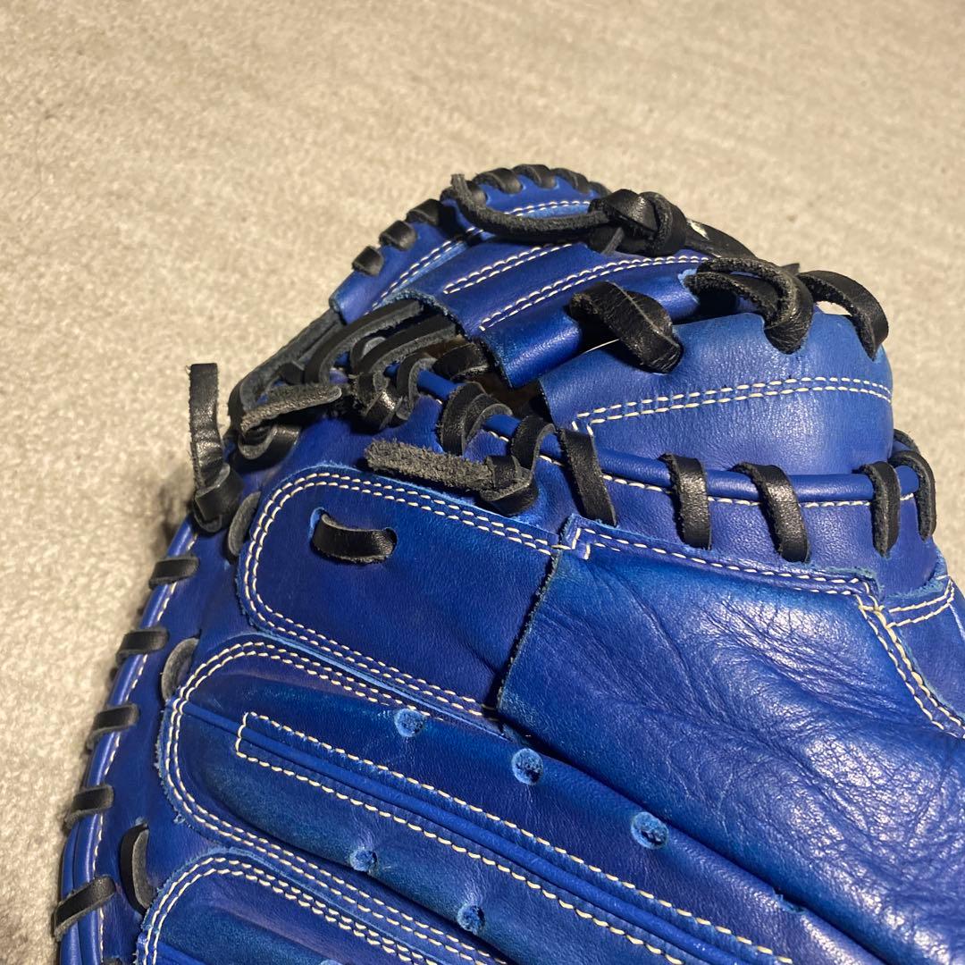 ZETT 少年野球　キャッチーミット　ロイヤルブルー