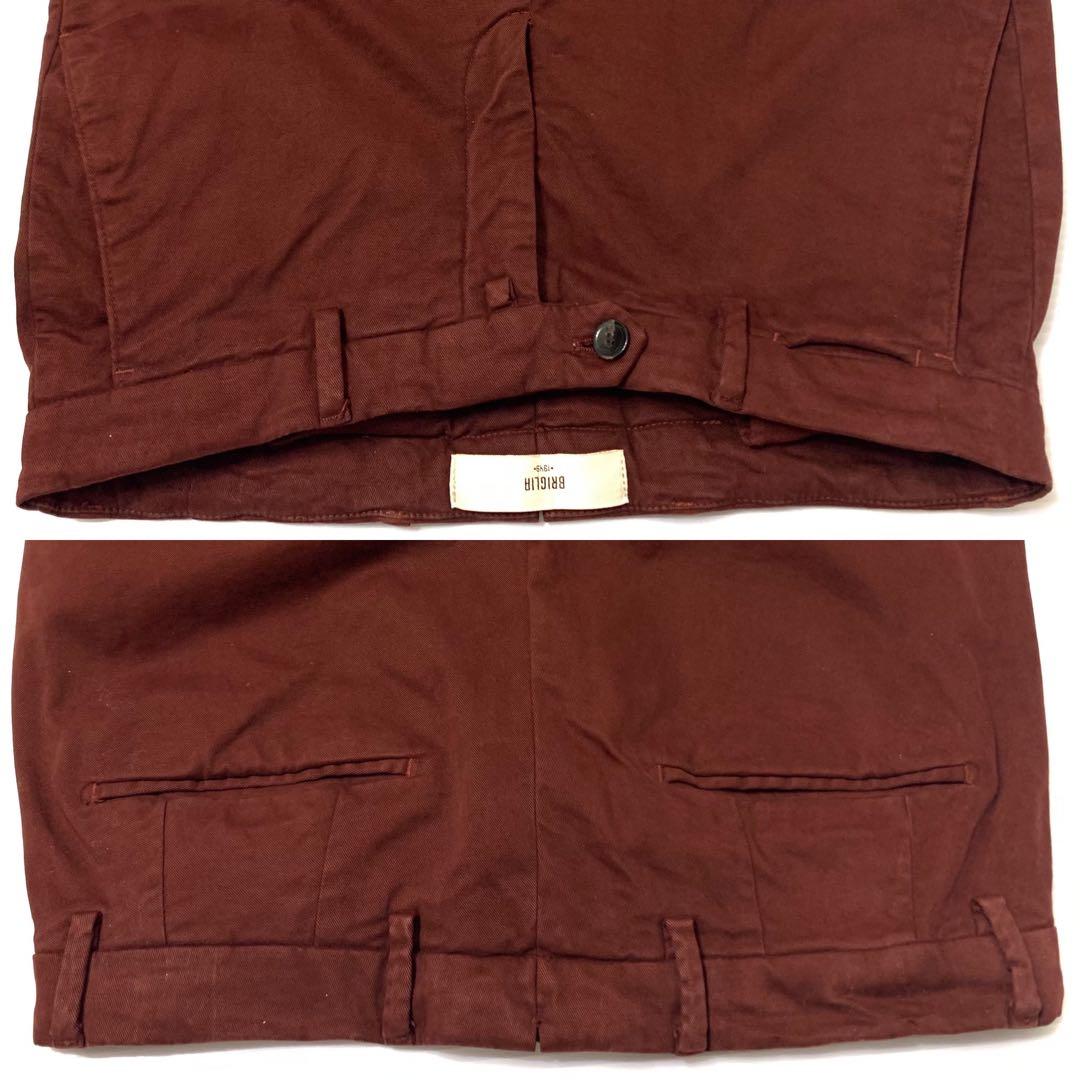 極美品 BRIGLIA 1949 46 イタリア製 定価¥35,000程