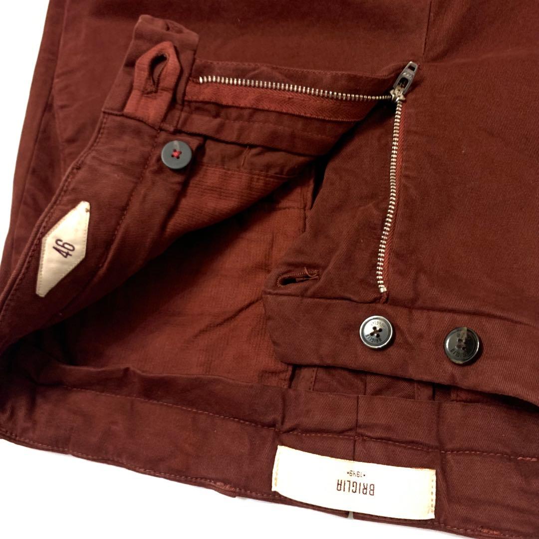 極美品 BRIGLIA 1949 46 イタリア製 定価¥35,000程