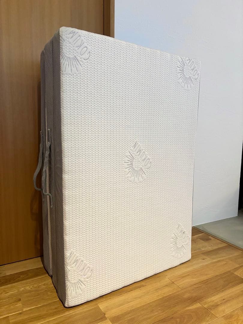 ［専用品］ゴクミン10cm厚 三つ折りプレミアムグラン マットレス シングル