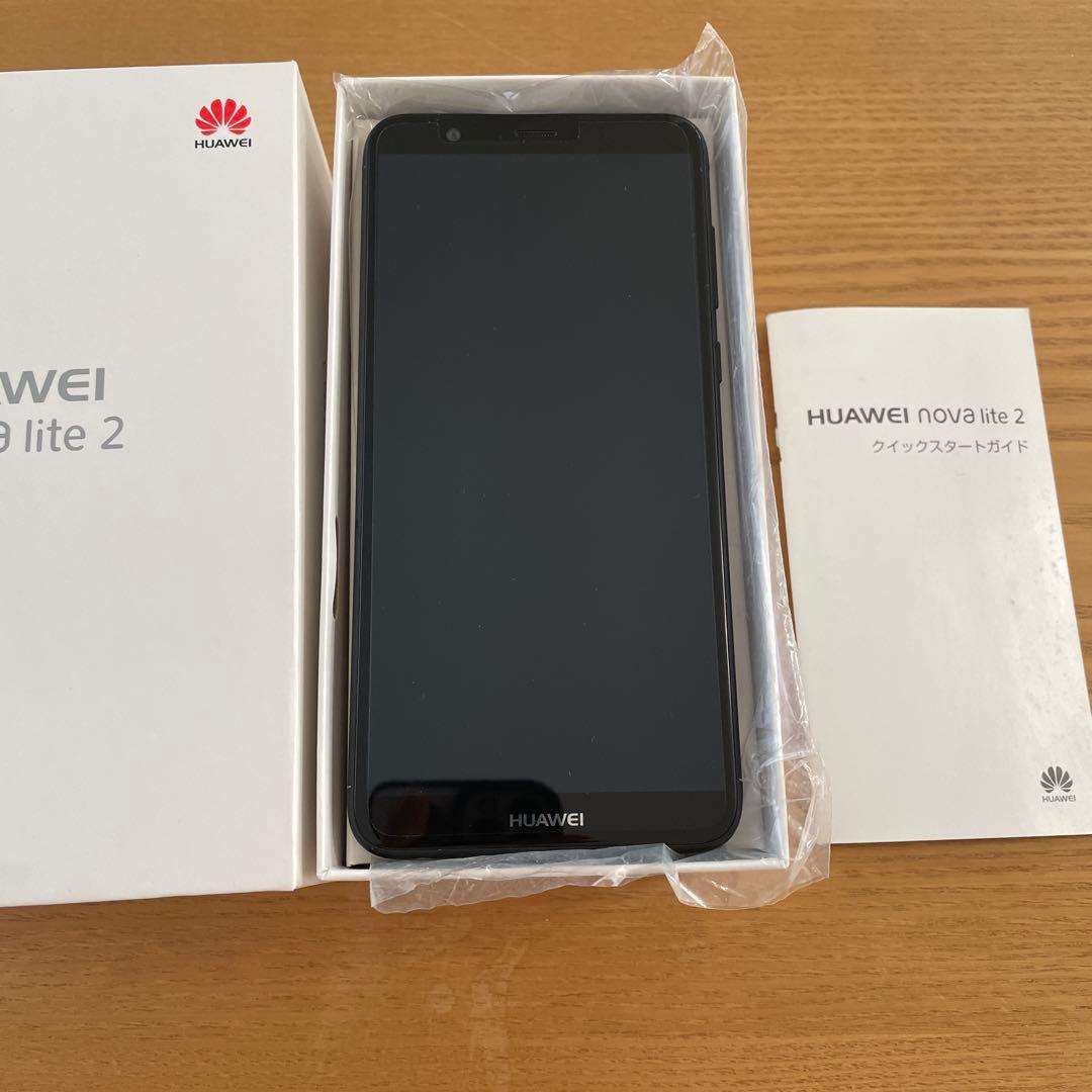 HUAWEI nova lite 2 新品未使用品　BLACK