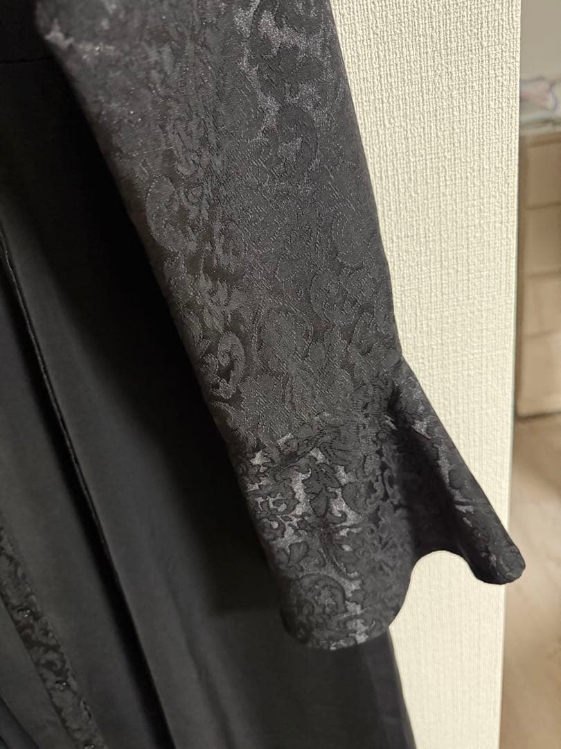 【美品】HARE ジャガードチャイナボレロワンピース ブラック