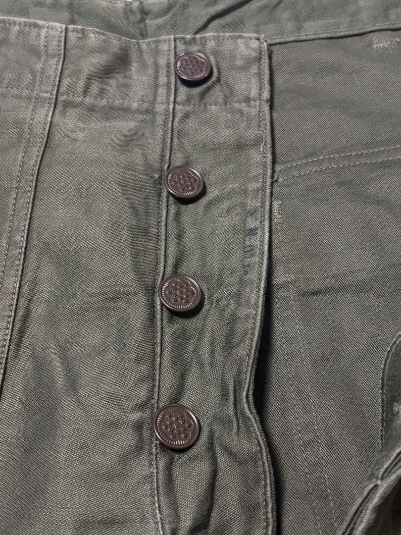 美品 〜50‘s 13スター ベイカーパンツ 米軍実物オリジナル