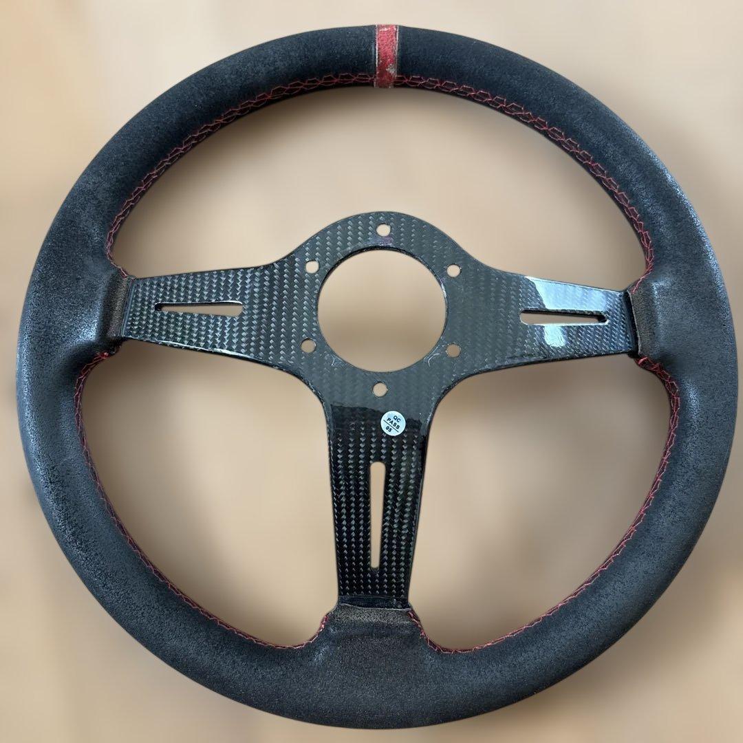 DND カーボンファイバー ステアリングホイール 350mm