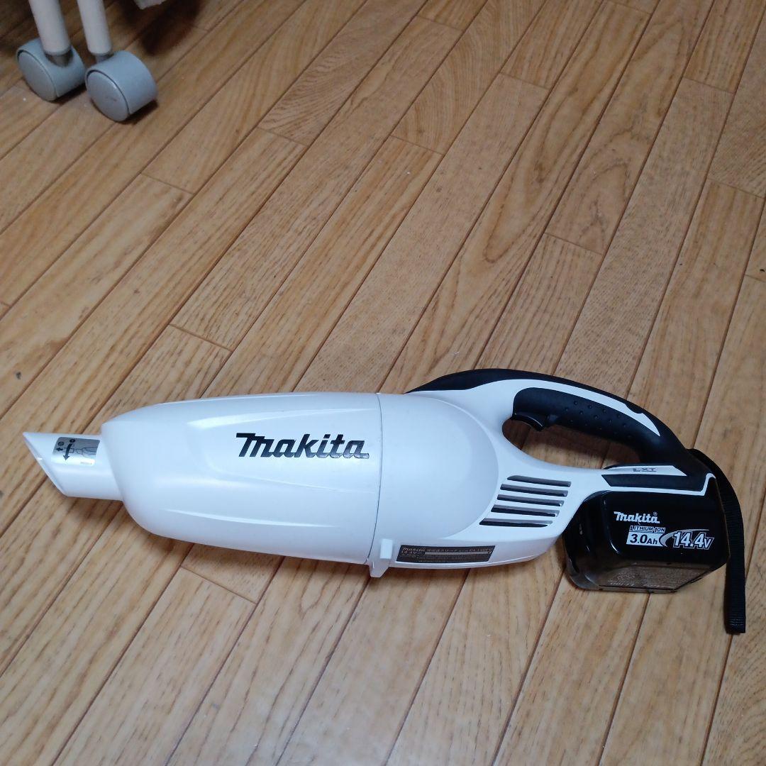 マキタ14.4V充電式クリーナーCL140FD 純正バッテリー、純正急速充電器付