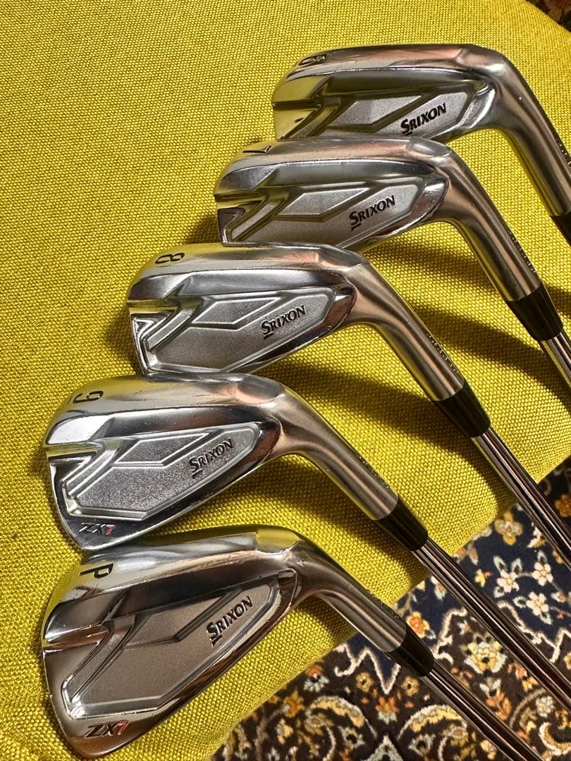 スリクソン ZX7 ６番からPW ５本セット