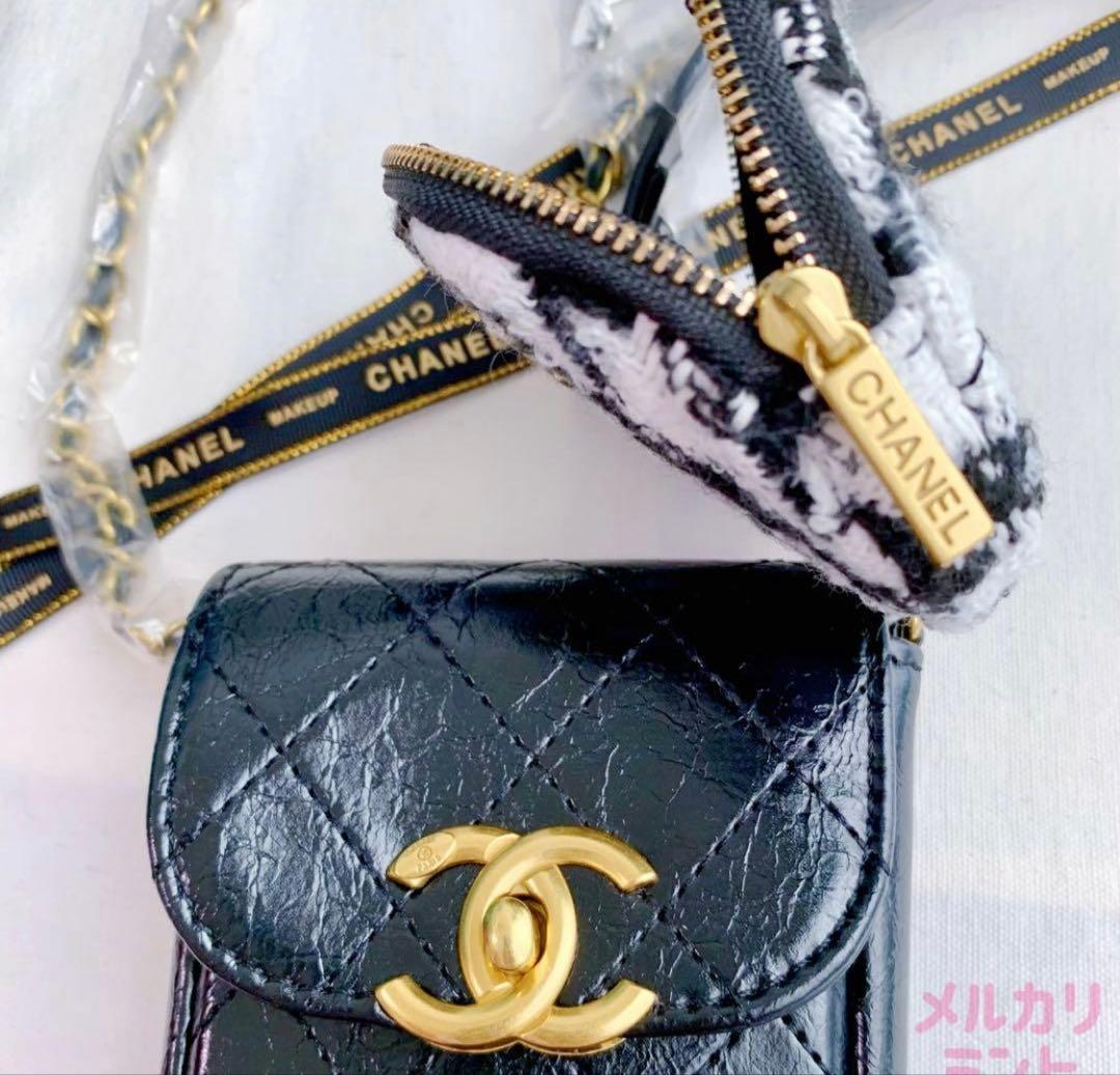 【新品】シャネルCHANEL makeup VIPノベルティ ショルダーバッグ