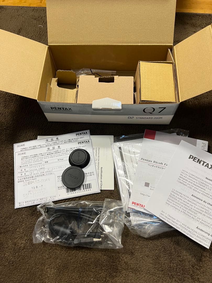PENTAX Q7 本体　wide zoom 08レンズセット