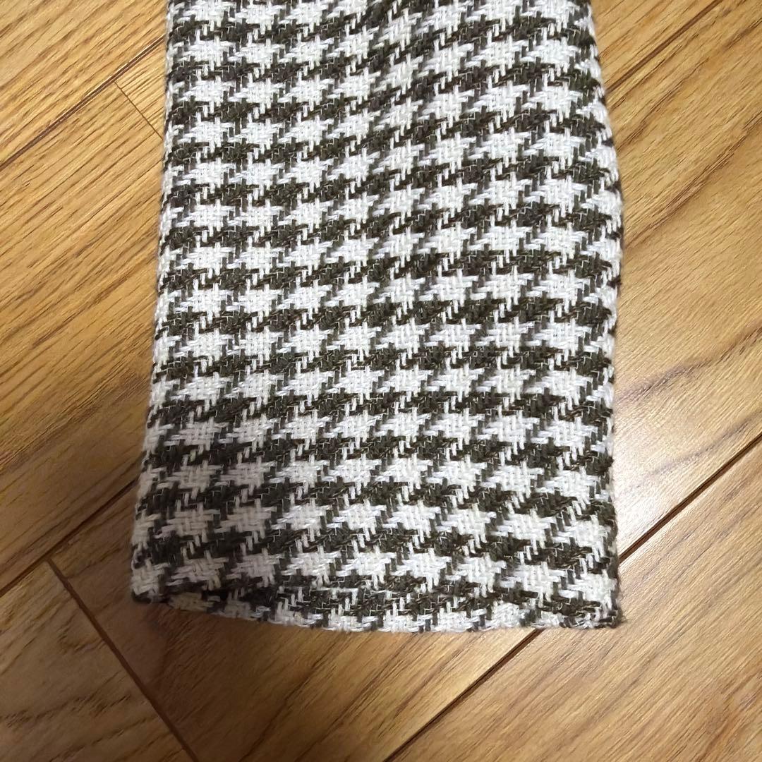T-JACKET ハウンドトゥース　千鳥格子　ジャケット　アンコン　S