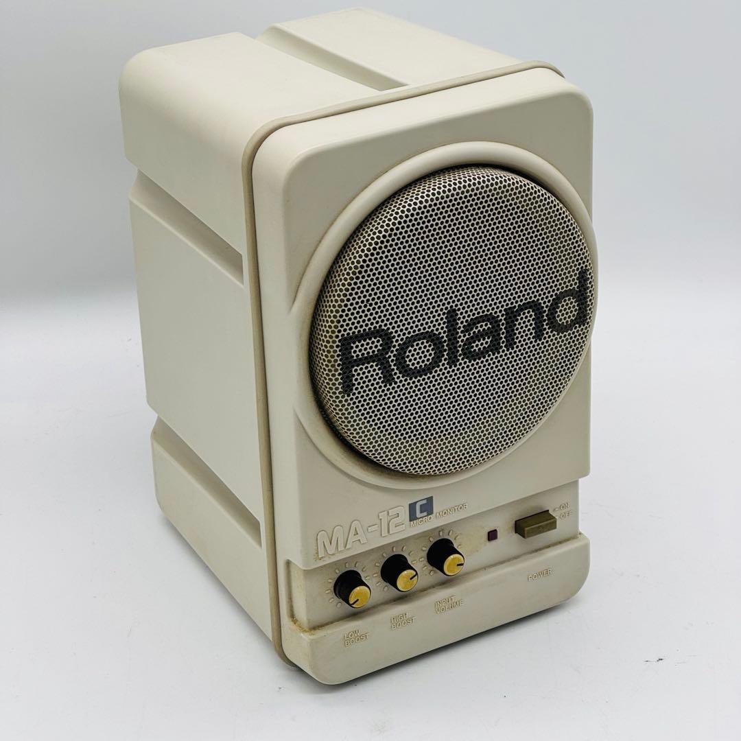 Roland MA-12C マイクロモニター ローランド 動作確認済 1台