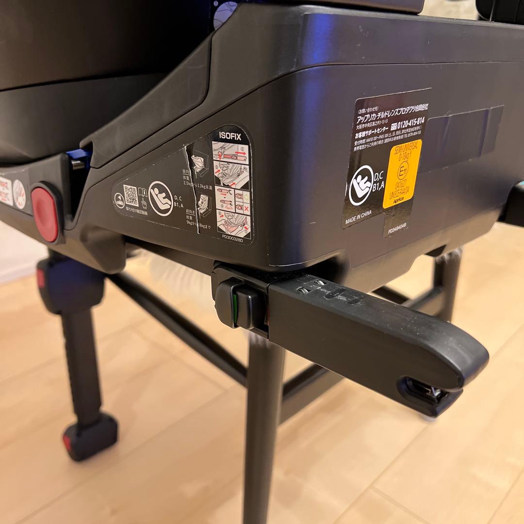 アップリカ クルリラ チャイルドシート 新生児ISOFIX グレー2016315