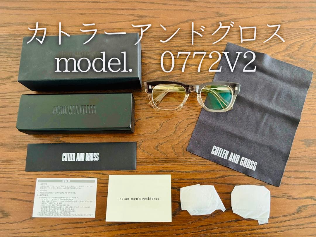 カトラーアンドグロス 0772V2 GC メガネ/サングラス