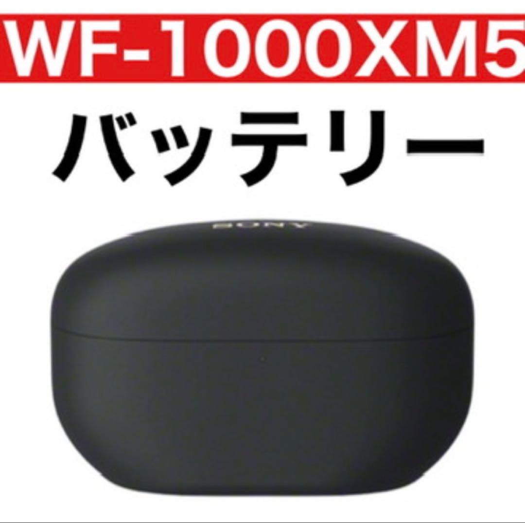 sony wf-1000xm5【充電ケース・ブラック】①