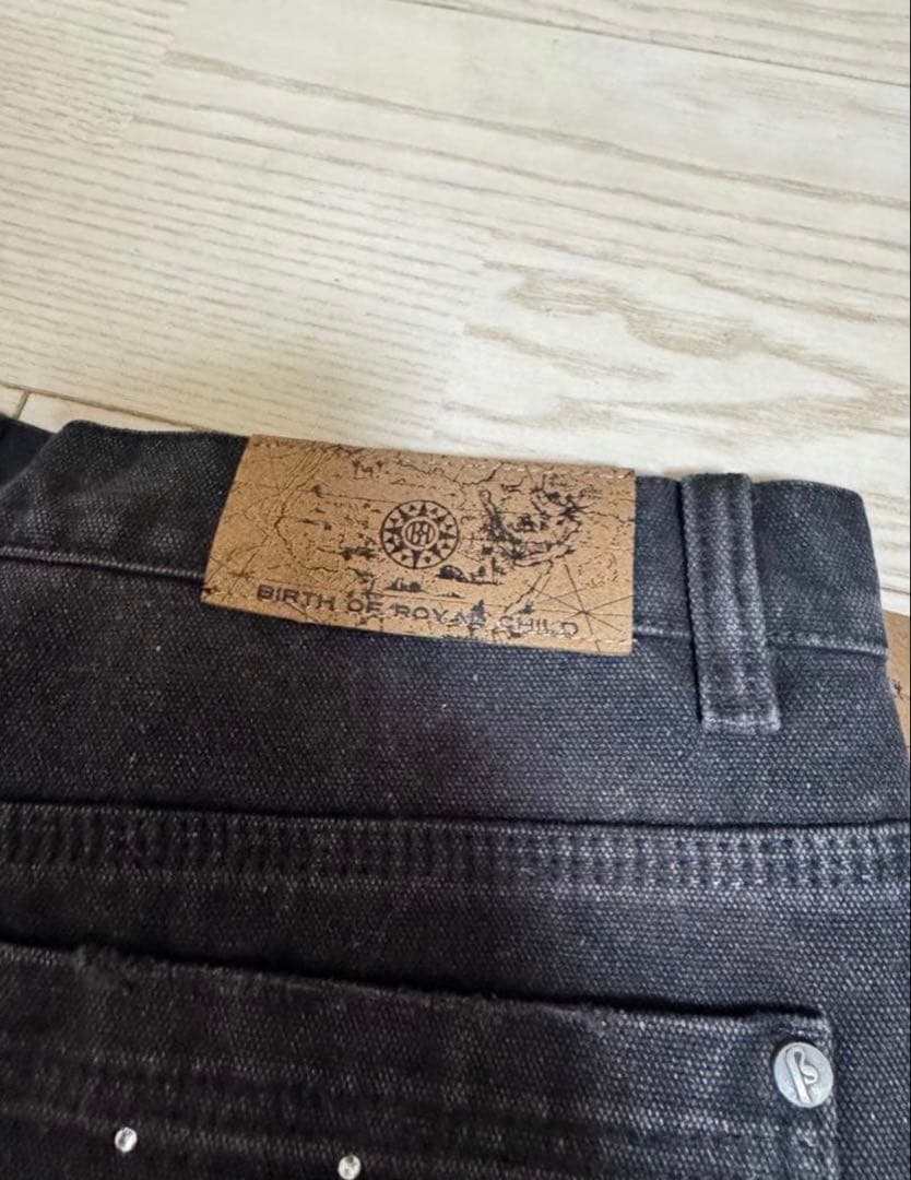 Birth Of  Child Diamond Jorts ブラック