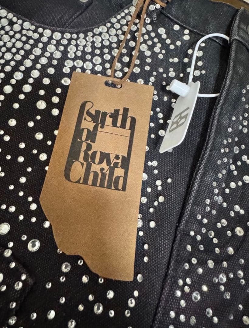 Birth Of  Child Diamond Jorts ブラック