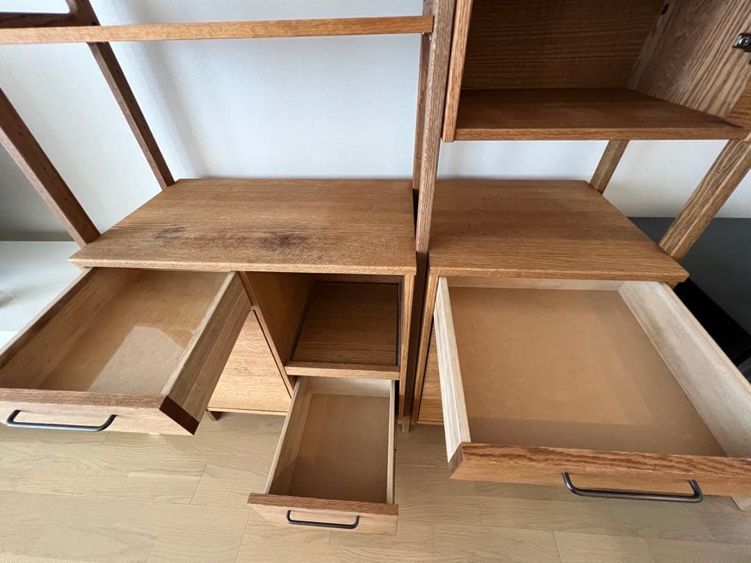 モモナチュラル MOMO natural 食器棚 VIBO UNIT オーク