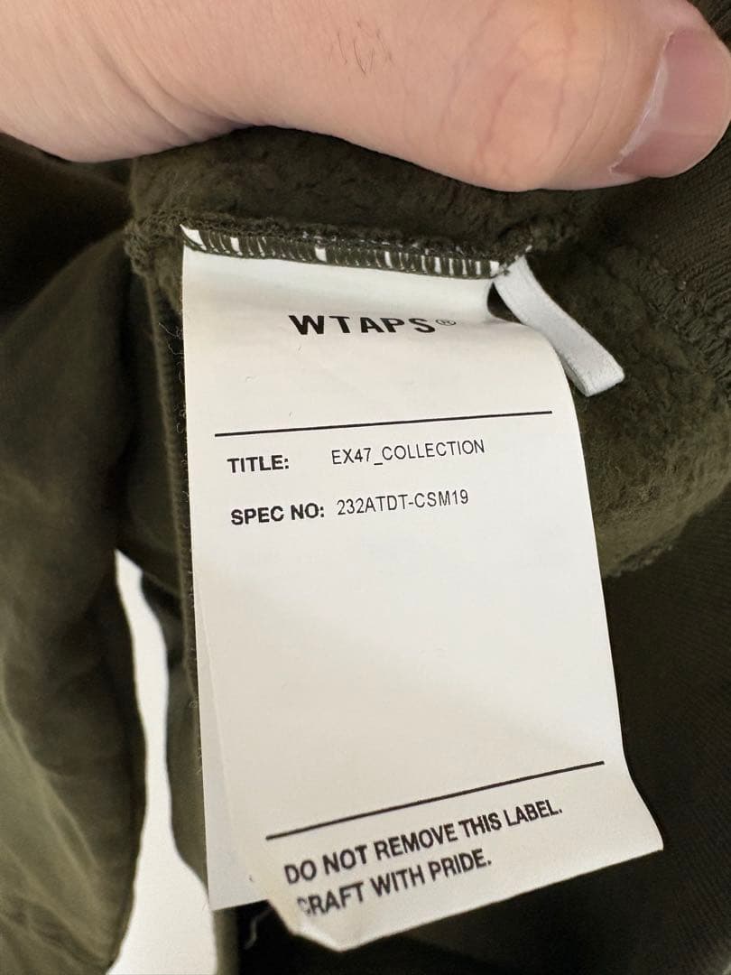 ダブルタップス　WTAPS スウェット