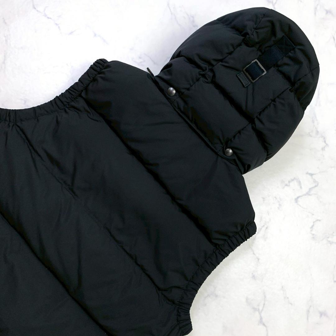 ポロラルフローレン ダウンベスト 2way ポニー刺繍 ブラック S　D956