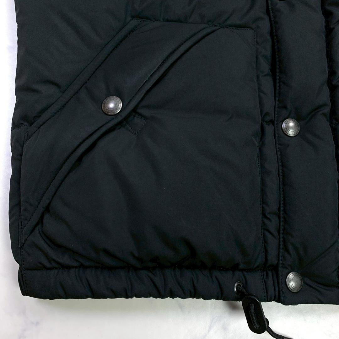 ポロラルフローレン ダウンベスト 2way ポニー刺繍 ブラック S　D956