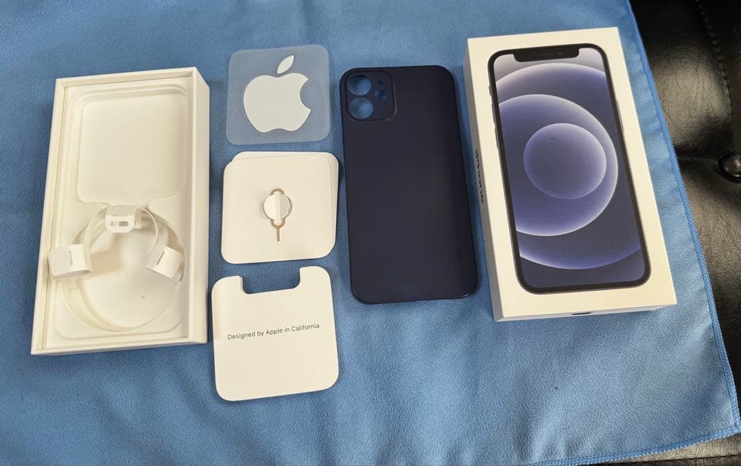 Apple iPhone 12 mini 128G ブラック 本体 箱つき