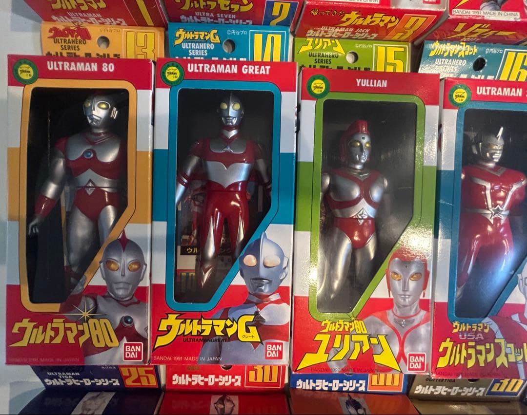 ウルトラヒーローシリーズ　セミコンプ　1991年製　新品未開封　コレクション品