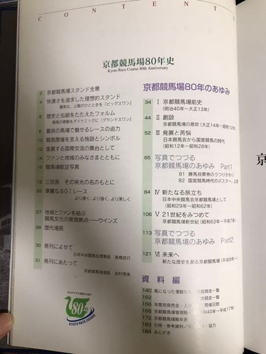 京都競馬場80年史
