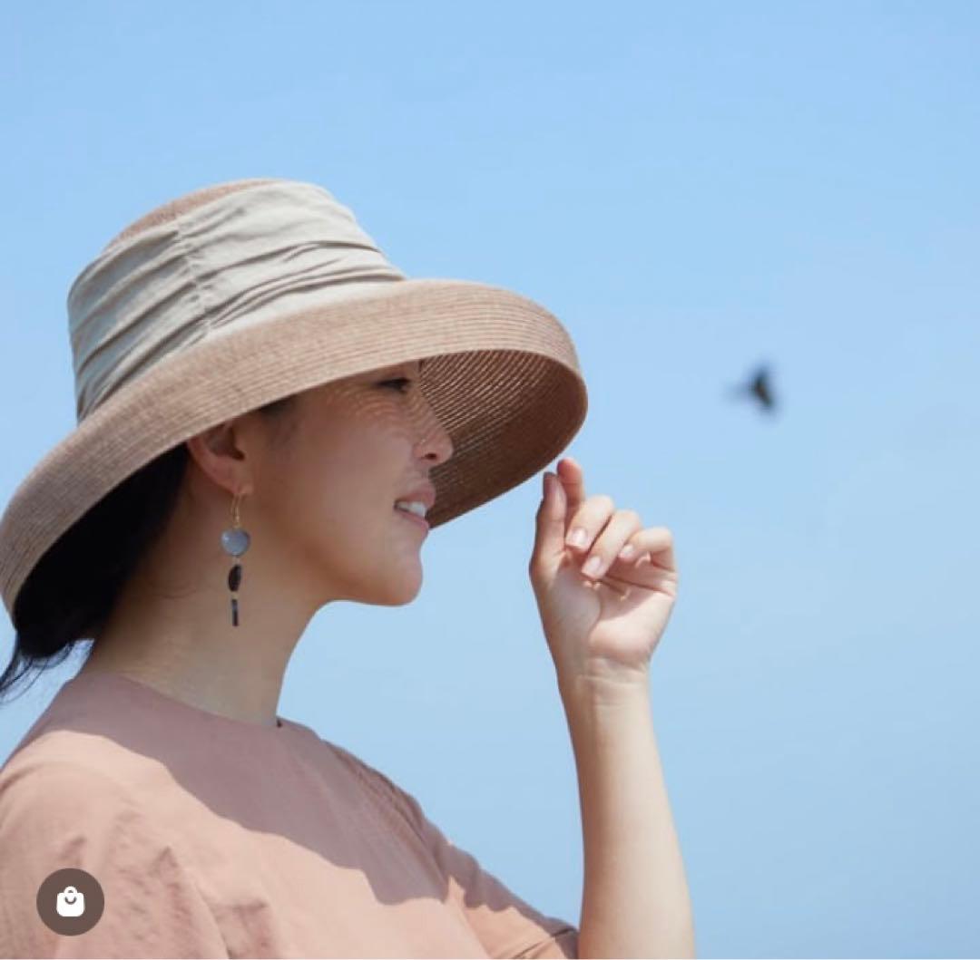 THE9SHOP 丸めて洗える2023SUMMER HAT 鈴木六夏
