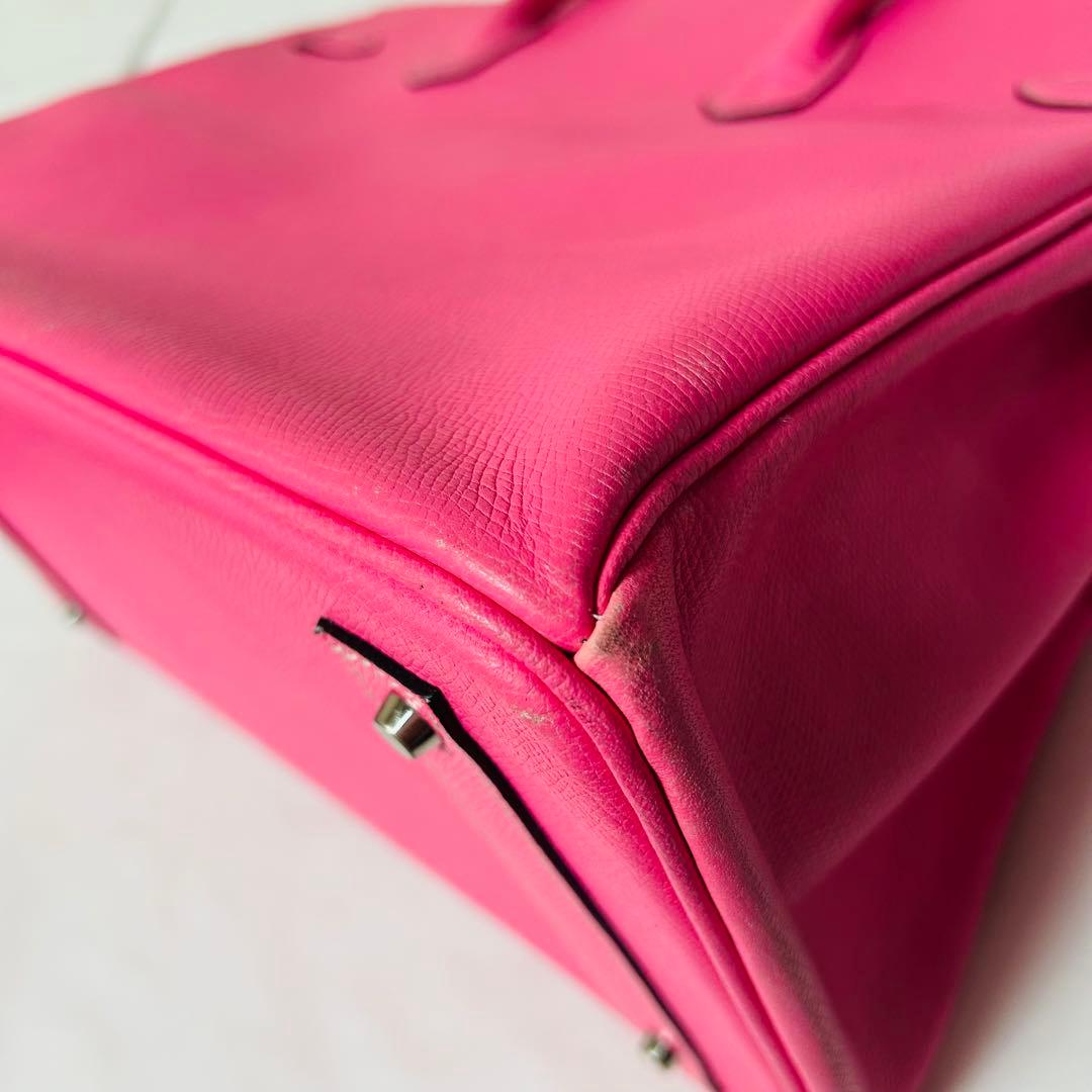 ヘンリーハイクラス カデナ 希少ピンク ハンドバッグ