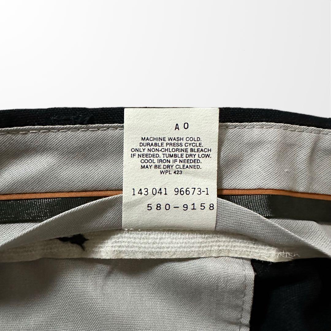 リーバイス ウール混 黒 スラックス W36 L29　アクションスラックス